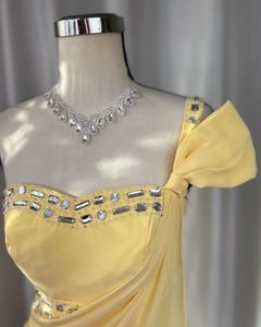 Pale Yellow Formal Gown