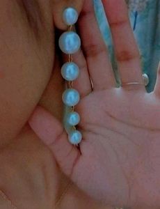Elegant Pearl Drop Earrings
