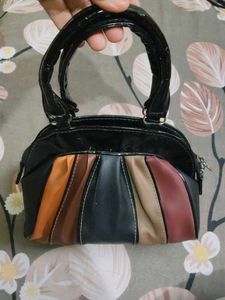 Chic Patchwork Handbag