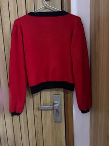 ⭐️clearance⭐️ Red knit co-ord set - by amisha