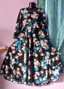 Floral Print Maxi Dress