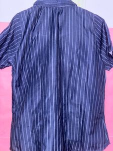 Chic Striped Button-Up Shirt