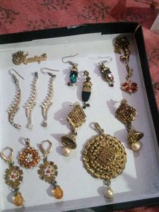 Assorted Dangle Earrings & Pendants