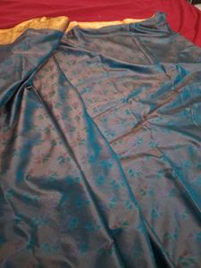 price drop vintage   50. years old silk teal