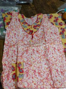 Pure Cotton Night Suit Set