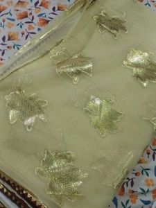 new organza saree with blouse
