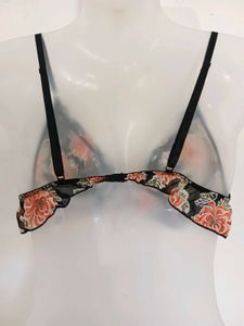 Floral Sheer Bra