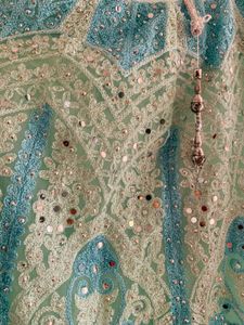 Embellished Mint Green lehanga