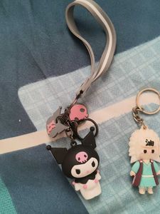 Cute Cartoon Keychains Set