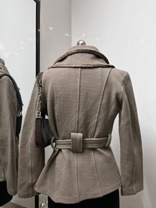 Blazer Coat With Belt