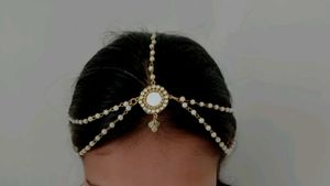 Exquisite Kundan & Pearl Dangle Earrings and mangt