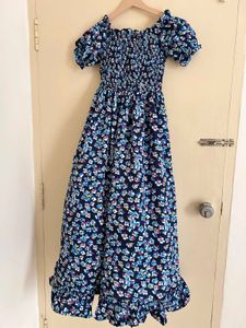 Floral Print Off-Shoulder Dress