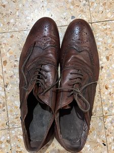 Leather Gents Brokes Shoes