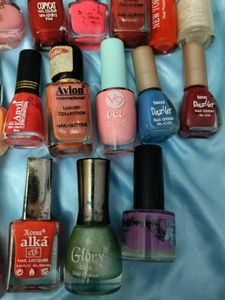 Assorted Nail Polish Collection