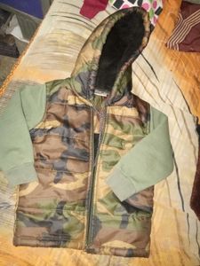 Camouflage Print Kids Jacket