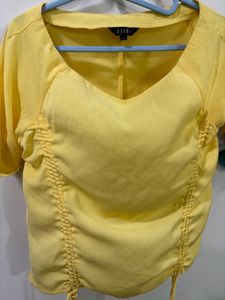 Yellow Party Top Elle