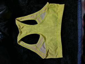 Parrot Green Sports Bra
