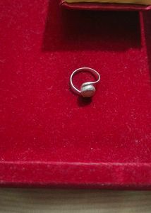pure silver ring for children# fixed price