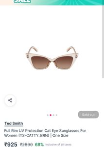 Full Rim UV Protection Cat Eye Women Sunglasses