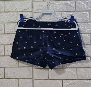 UNIQLO Mid-Rise Printed Micro Chino Shorts