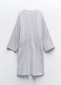 ZARA Striped Button-Up Tunic🤍