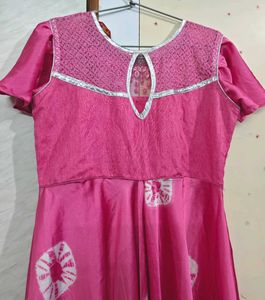New Pink Ethnic Gown 💖