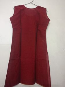 Maroon Ethnic Kurta