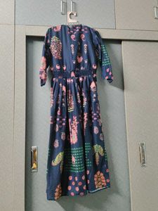 Beautiful Blue Printed Kurta