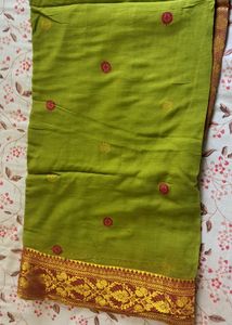 Elegant Soft Cotton Saree