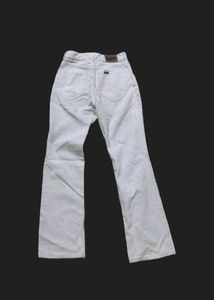Original Important Lee Flared Jeans White