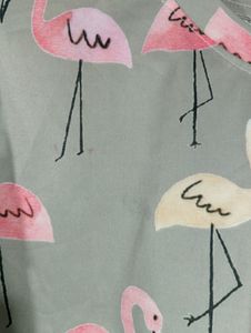 Grey Printed Casual Top (Women)