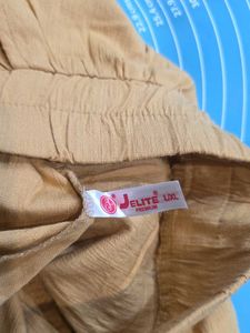 Comfortable Beige Ethnic Pants