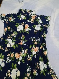 Floral Print Midi Dress