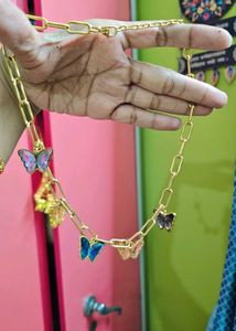 🦋 Beautiful Butterfly Charm Necklace ❤️