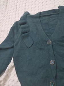 Chic Ruffled Cardigan