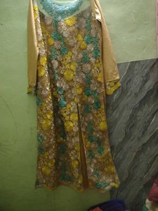 Elegant Golden Kurta