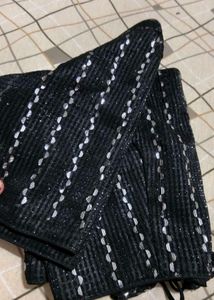 Sparkling Black Blouse