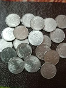 🔥 Old Issue 50 Paise Unc 20 Pcs🔥