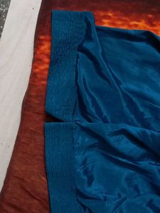 Teal Kurta Set with Gold Embellishments