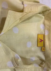 Yellow Polka Dot dress