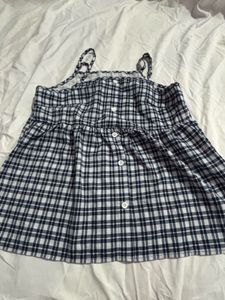 Cute Gingham Top