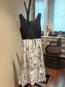 Madame Black And White Dress