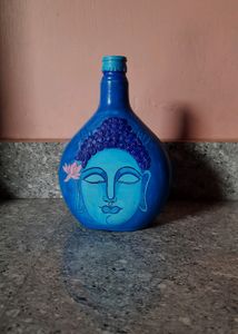 Buddha Bottle Painting