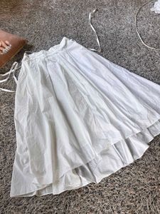 White Ethnic Skirt