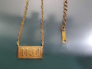 Elegant "11:11" Necklace