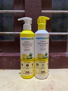 Mamaearth Lemon Anti-Dandruff Shampoo & Conditione