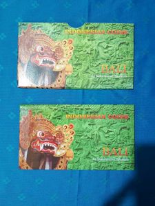 Indonesia Coin Set With Original Cover, Foreign Co