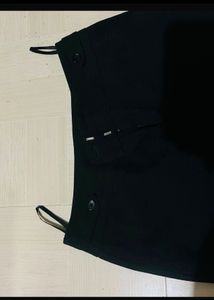 Elegant Black Flared Trousers