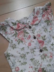 Floral Print Baby Dress