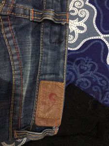 Vintage Y2K Distressed Bootcut Jeans